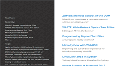 Desktop Screenshot of nick.zoic.org