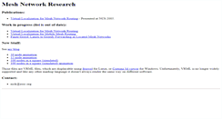 Desktop Screenshot of mesh.zoic.org